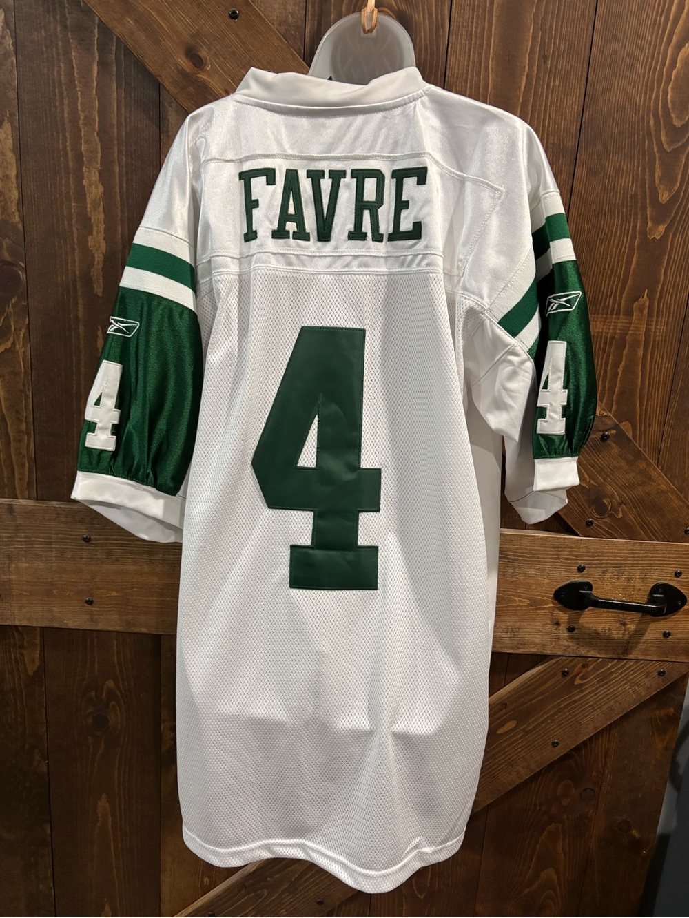 NFL Reebok Brett Favre New York Jets #4 Jersey